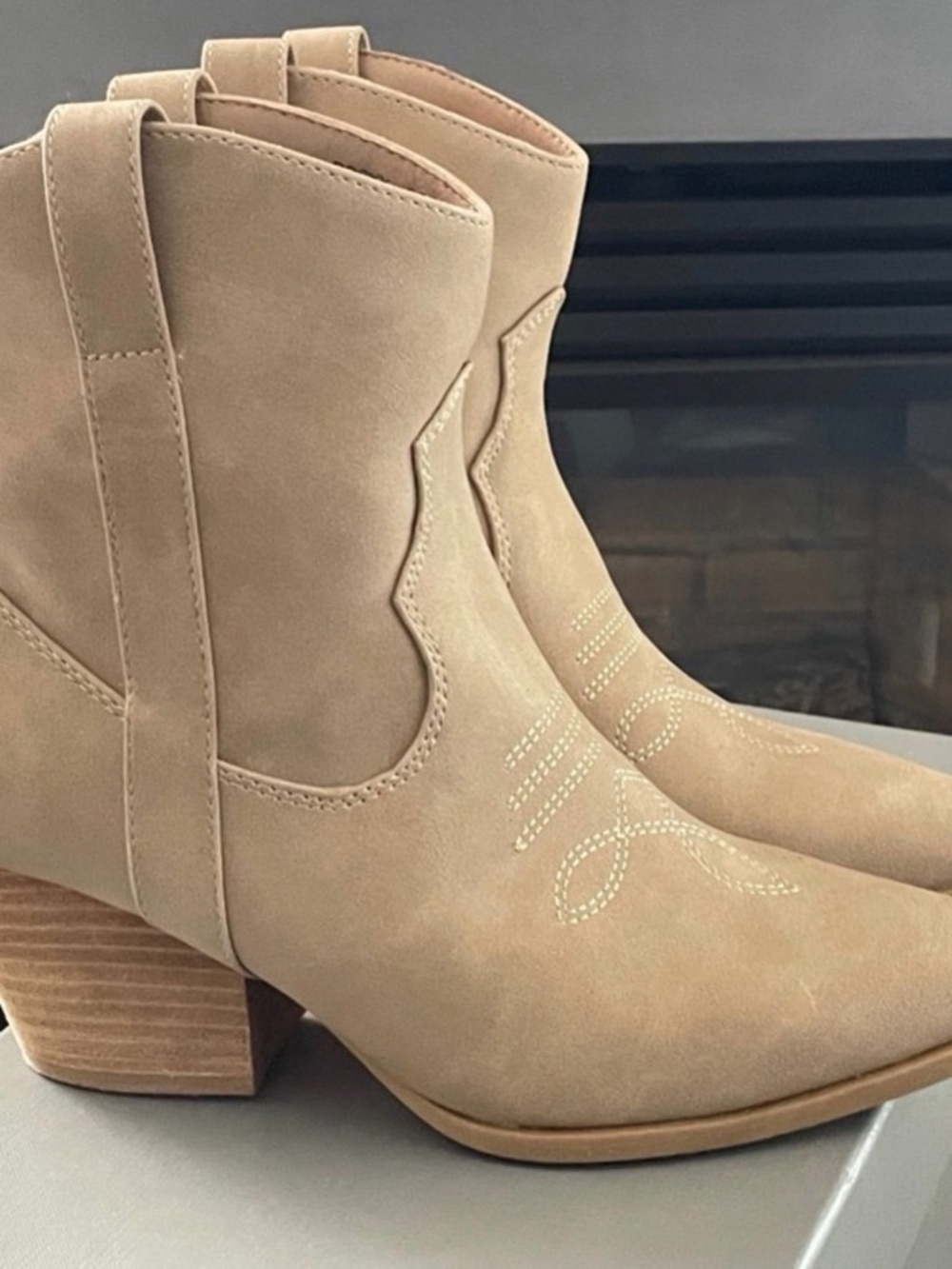 Rachel Zoe Rocky Low Clay Cowboy Boots Casual Size 10 NEW Cowgirl Western